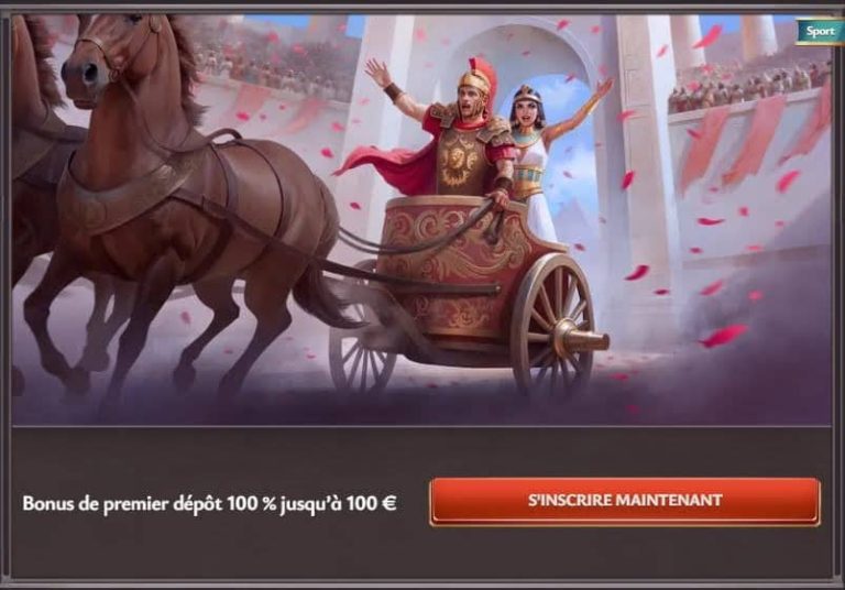 Vicibet Casino bonus bienvenue sport