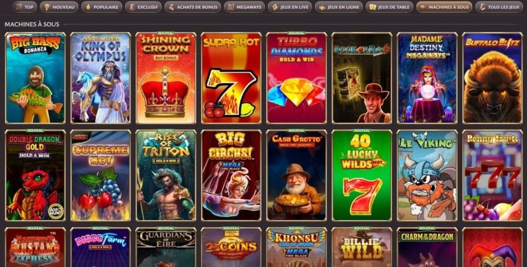 Vicibet Casino machines à sous